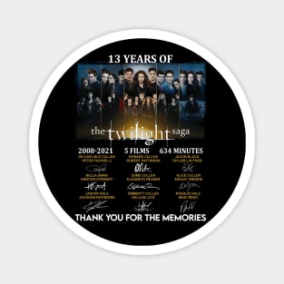 13 Years Of The Twilight Saga Signature 2 Magnet